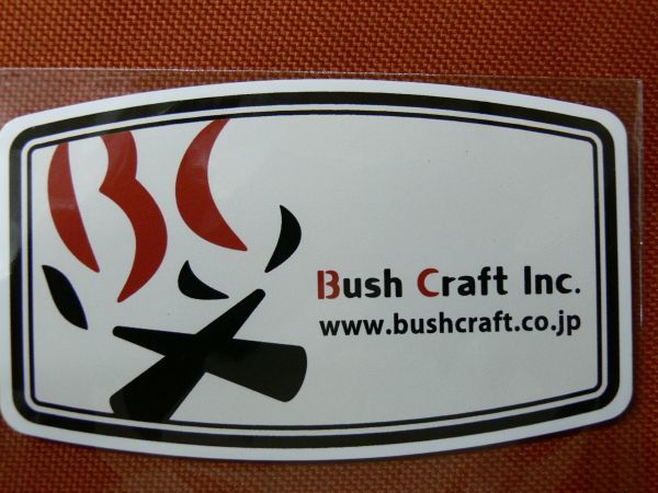 正規品　【　ブッシュクラフト　Bush　Craft　】　”焚火”　ステッカー　_画像1