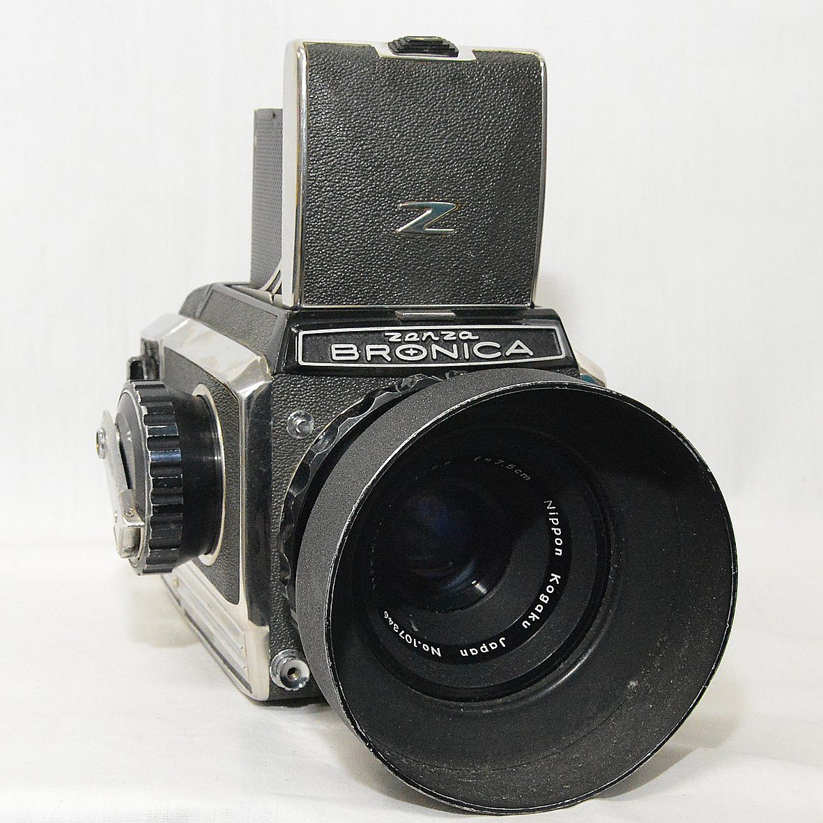 Zenza BRONICA ゼンザブロニカ S2 NIKKOR-P 7.5cm F2.8 ジャンク品_画像1