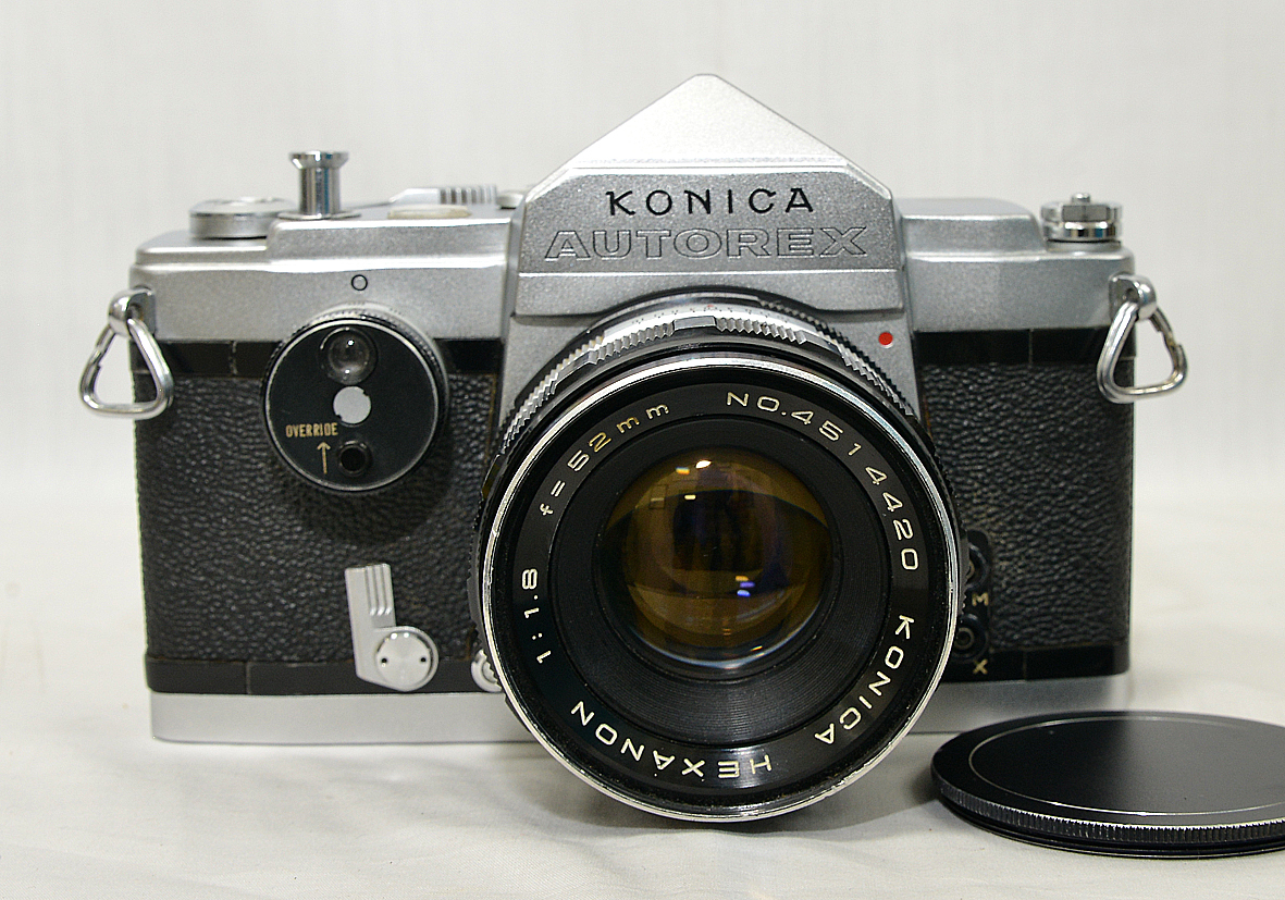 動作確認済◎コニカ AUTOREX × 52mm f1.8 フィルムカメラ 45 | hjhsc