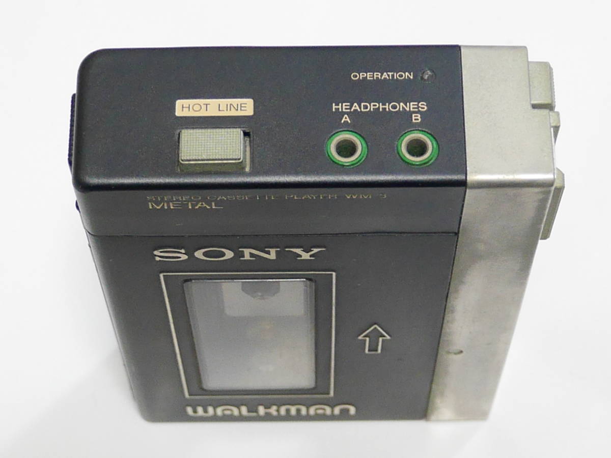 当時物 ビンテージ ソニー ウォークマン3 カセット SONY WALKMAN WM-3