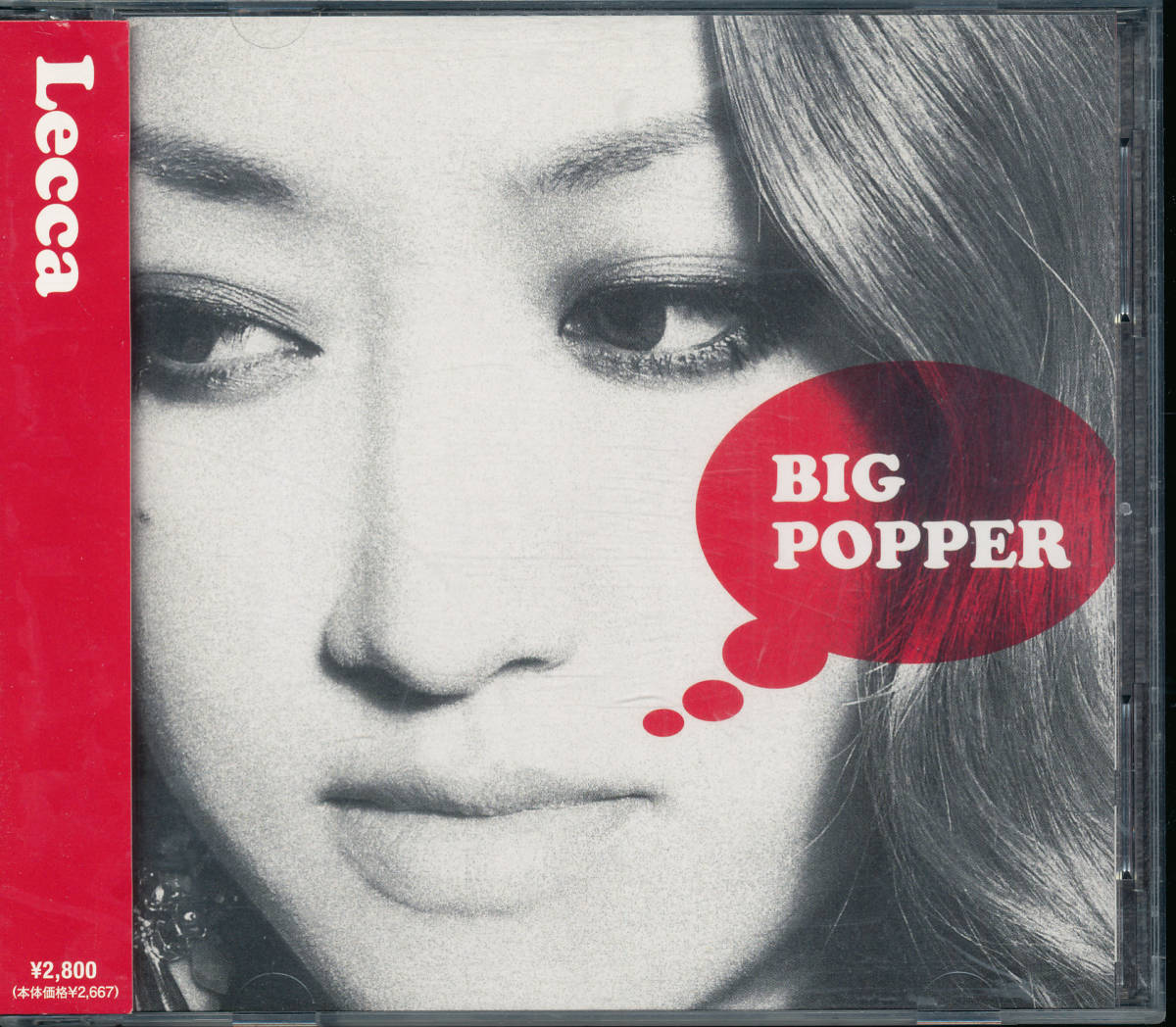 レッカ★lecca/BIG POPPER★CD+DVD★帯★_画像1