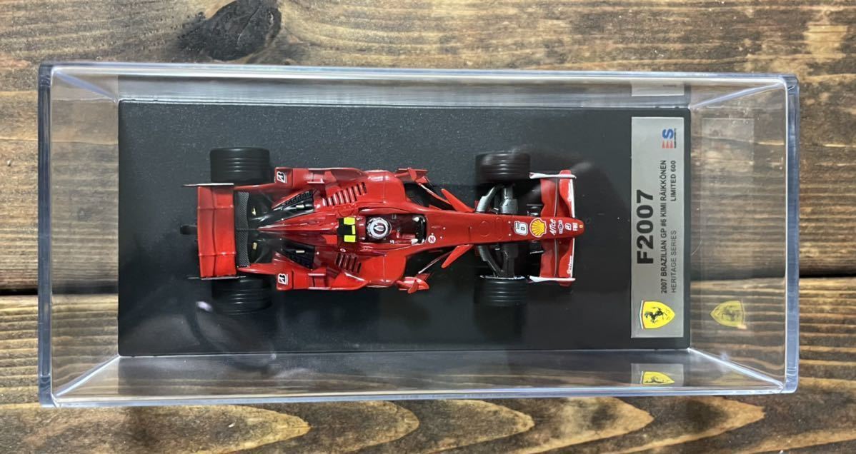 ルックスマート フェラーリ F2007 ブラジルGP #6 キミ ルックスマート フェラーリ F2007 ブラジルGP #6 キミ