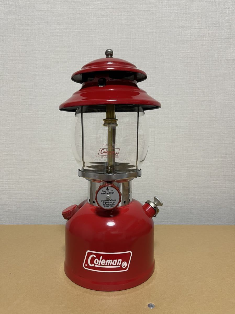 新品未使用 コールマン ランタン 廃番 200a 箱付き Coleman 1973年2月