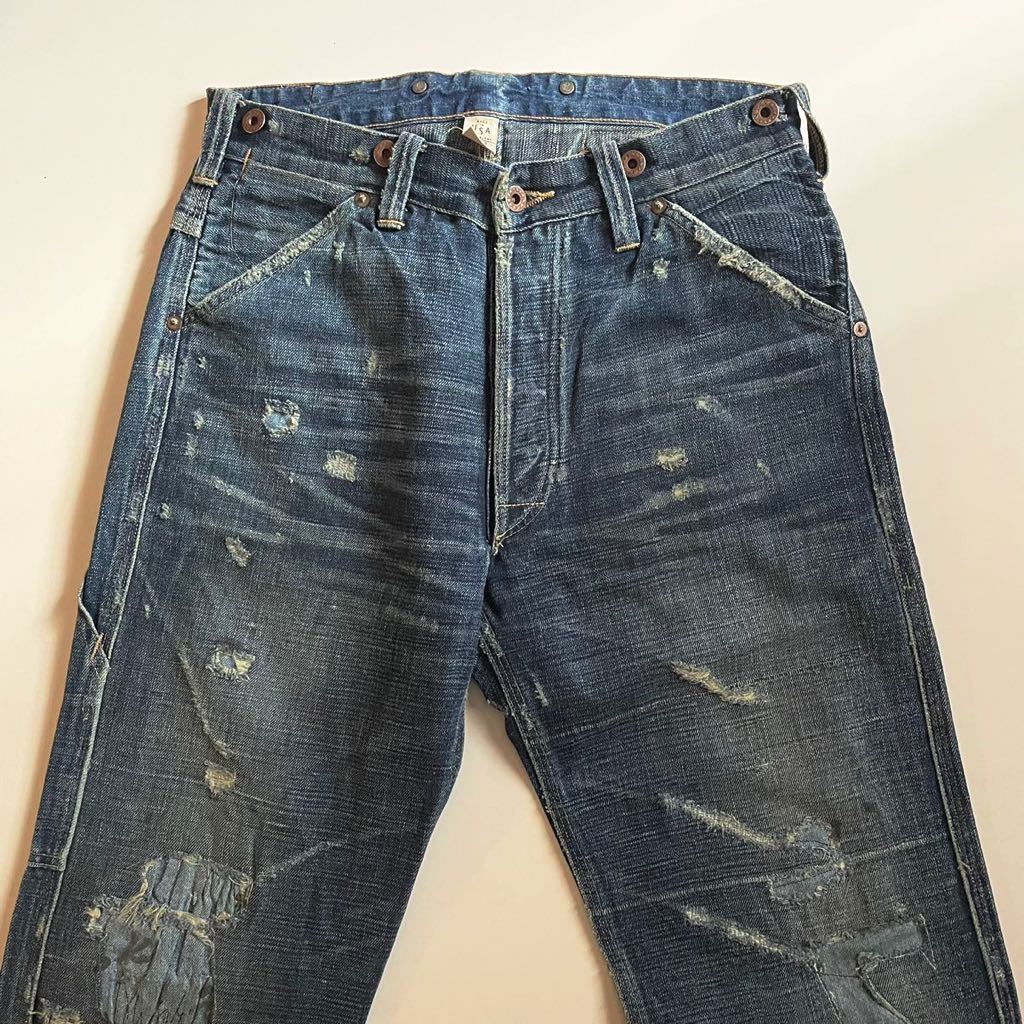 希少】RRL ジョニーデップ 着用 “Buckleback Colorado Jean” 30 希少】RRL ジョニーデップ 着用 “Buckleback Colorado Jean” 30