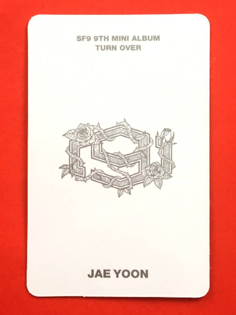 SF9 エスエフナイン えすえぷ 韓国 CD 9th Mini Album TURN OVER S VER. トレカ ジェユン　JAEYOON 即決_画像2