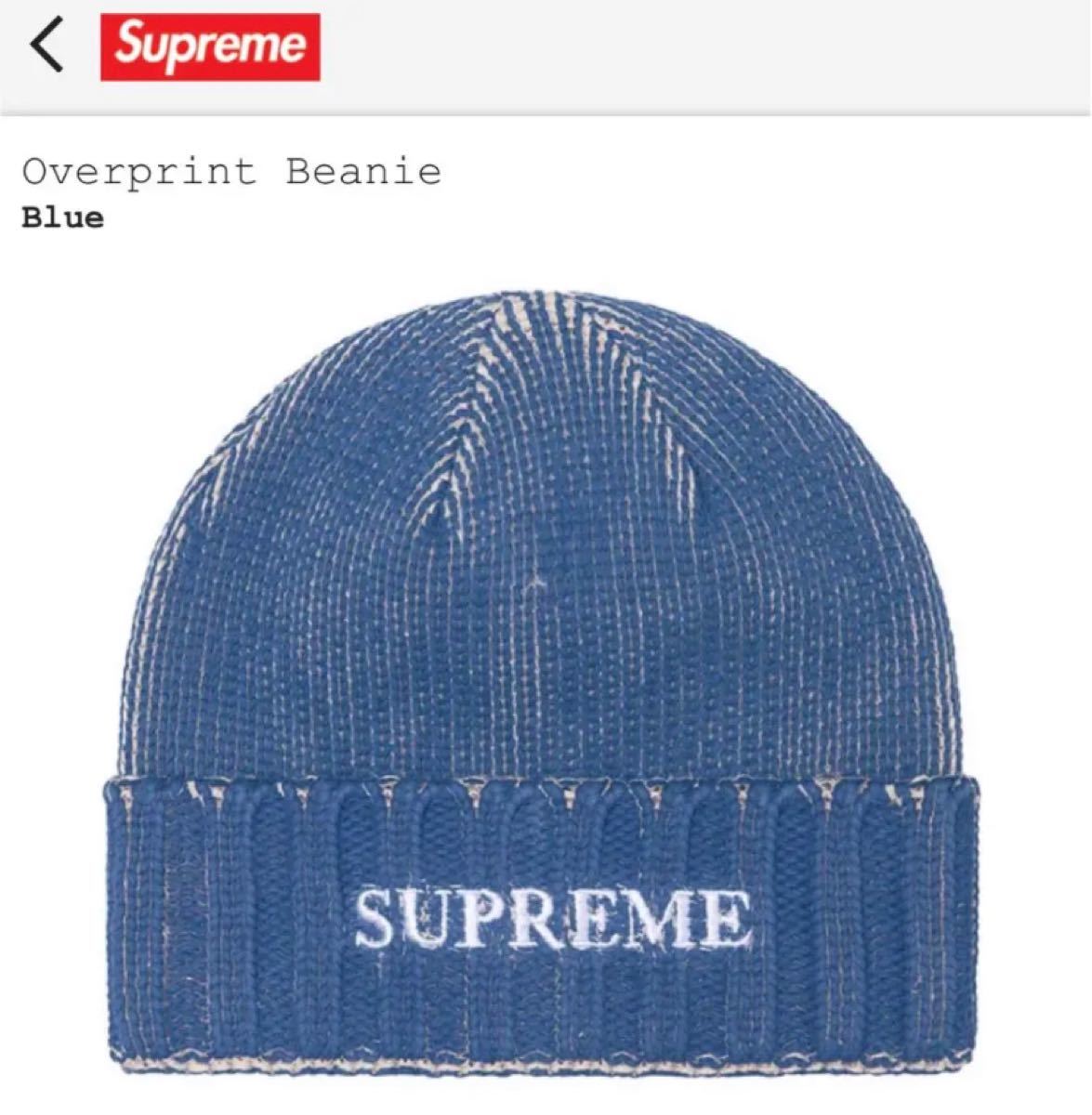 希少品！Supreme Overprint Beanie 登坂広臣着用 【超特価】 7742円