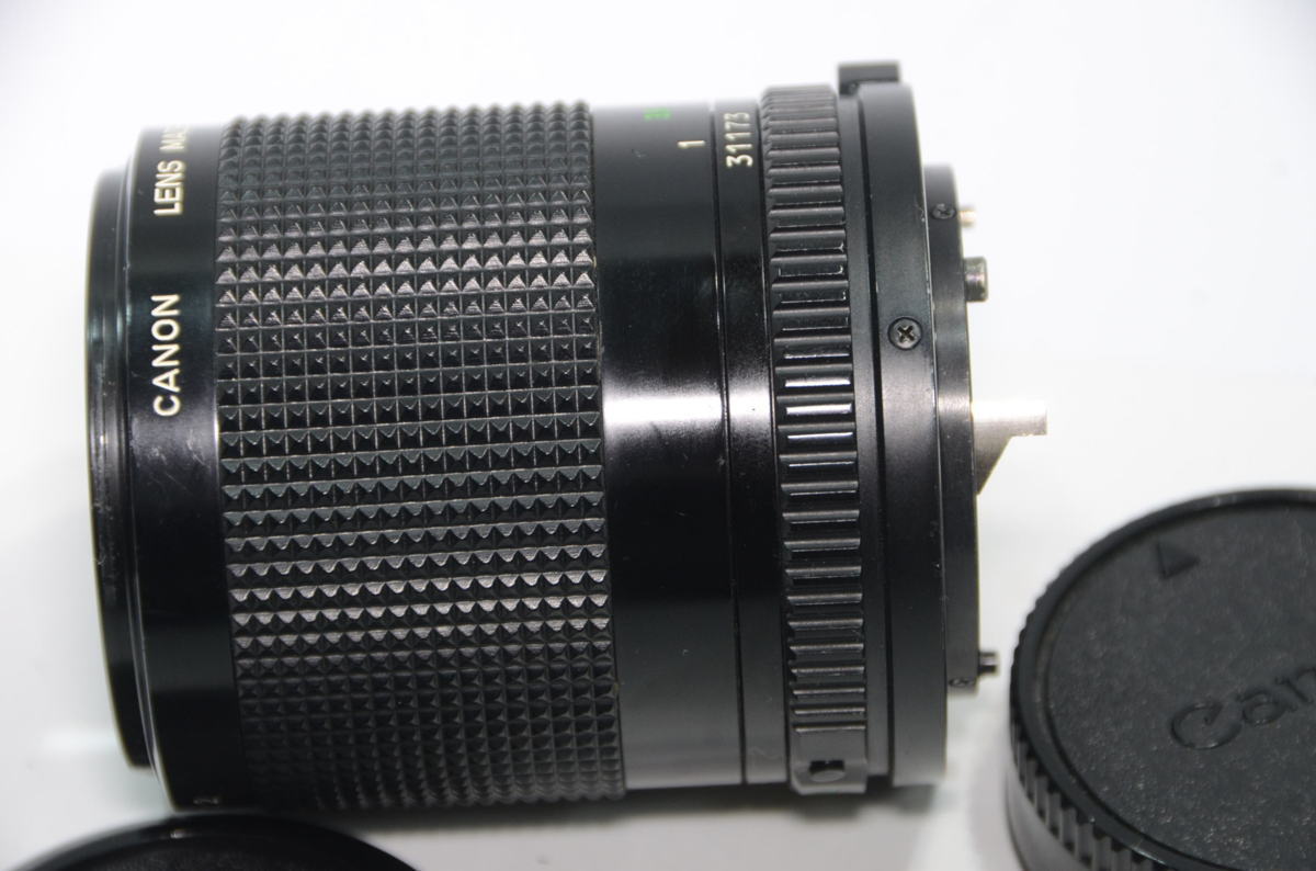 【 中古レンズ 純正フード付 】Canon NEW FD 100mm F2 キヤノン 単焦点レンズ [管QS659_画像5