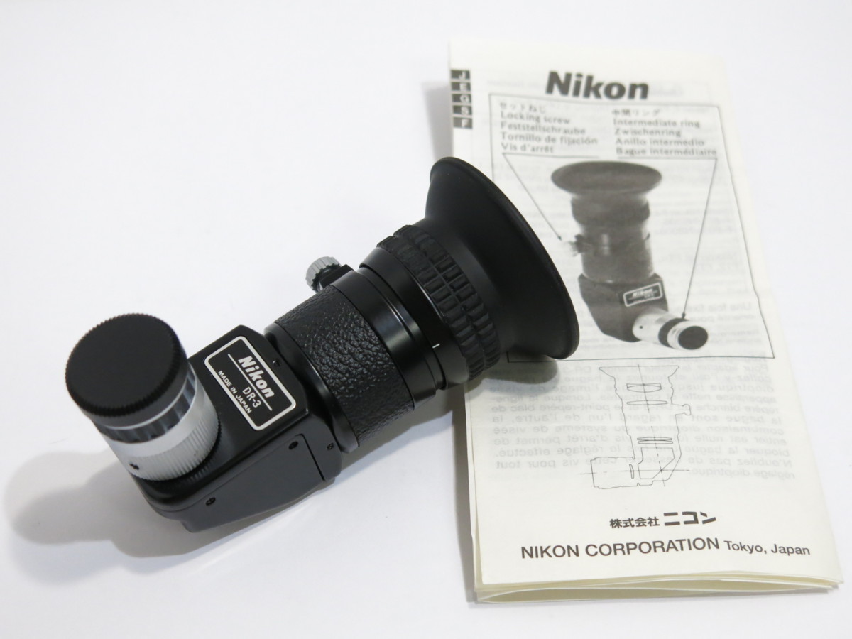 【 中古美品 】Nikon アングルファインダー DR-3 ニコン [管QS321]_画像1