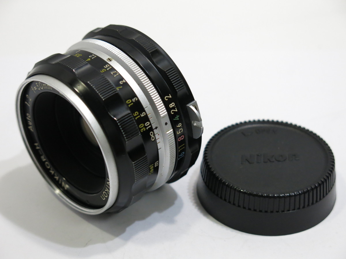 【 中古レンズ 】Nikon NIKKOR-H 50mm F2 非Ai ニコン レンズ [管KP280]_画像1