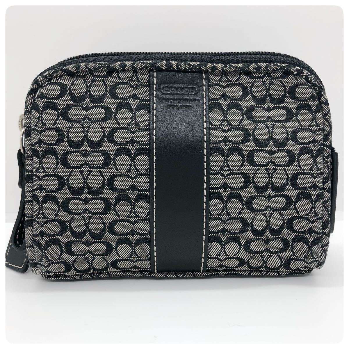 COACH】コーチ ポーチ ミニシグネチャー柄 odcplus.com