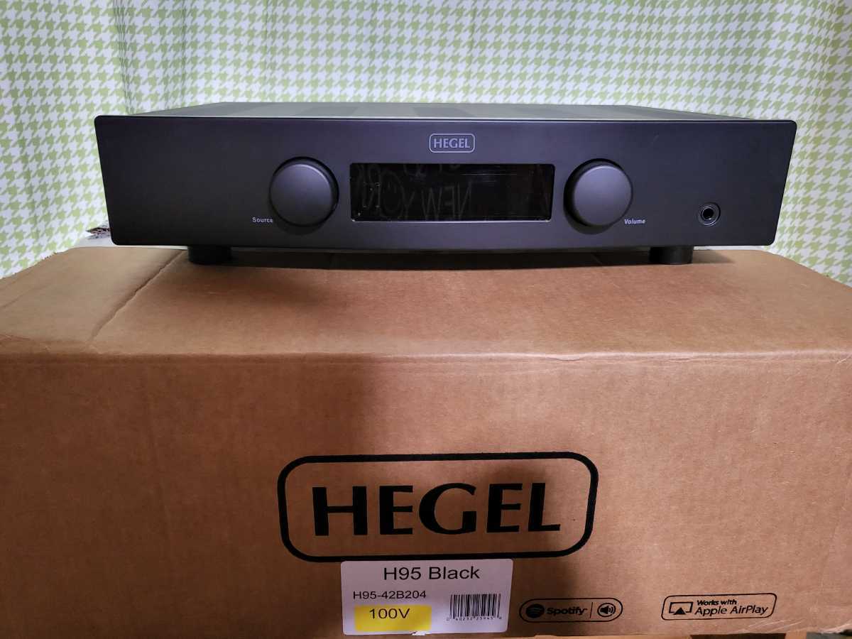 【新品同様】Hegel ネットワーク・USB/DAC内蔵プリメインアンプ H95