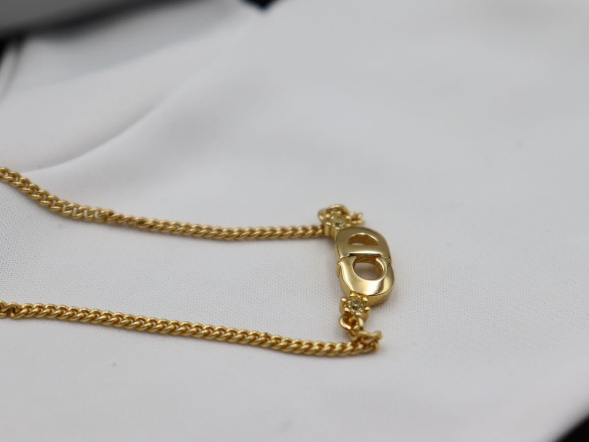 【極美品】Christian Dior ネックレス CD ロゴ クリスチャン ディオール ヴィンテージ アクセサリー レディース 結婚式 レア C23 【極美品】Christian Dior ネックレス CD ロゴ クリスチャン ディオール ヴィンテージ アクセサリー レディース 結婚式 レア C23