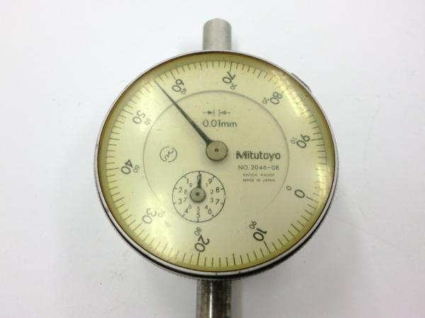 MITUTOYO　ダイヤルゲージ　0.01mm　No.2046-08　送料無料_画像2