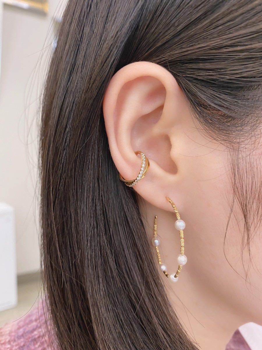 アコヤ真珠 アコヤパールピアス 真珠ピアス K18 金線 | smsgolubovci.me