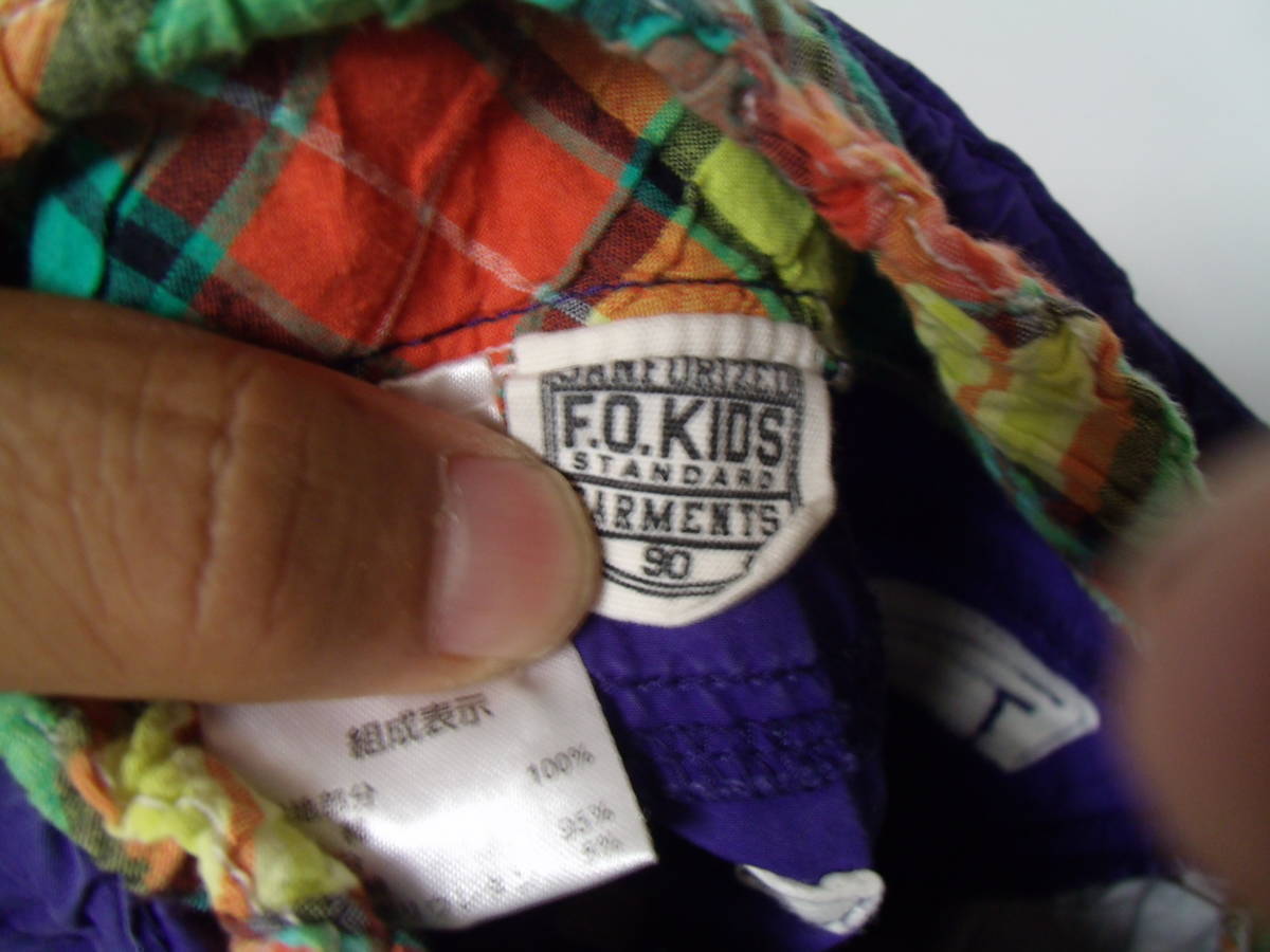 全国送料無料 エフオーキッズ F.O.KIDS F.O.インター製 ブリーズ BREEZE 子供服キッズベビーショートパンツ 90