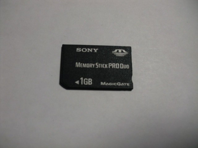 Sony Memory Stick Pro Duo 1 GB 