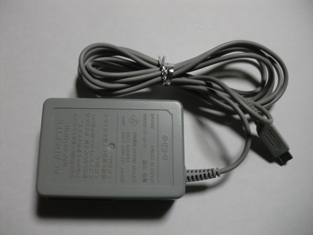 純正品 ニンテンドー 3DS 充電器 WAP-002 (JPN)