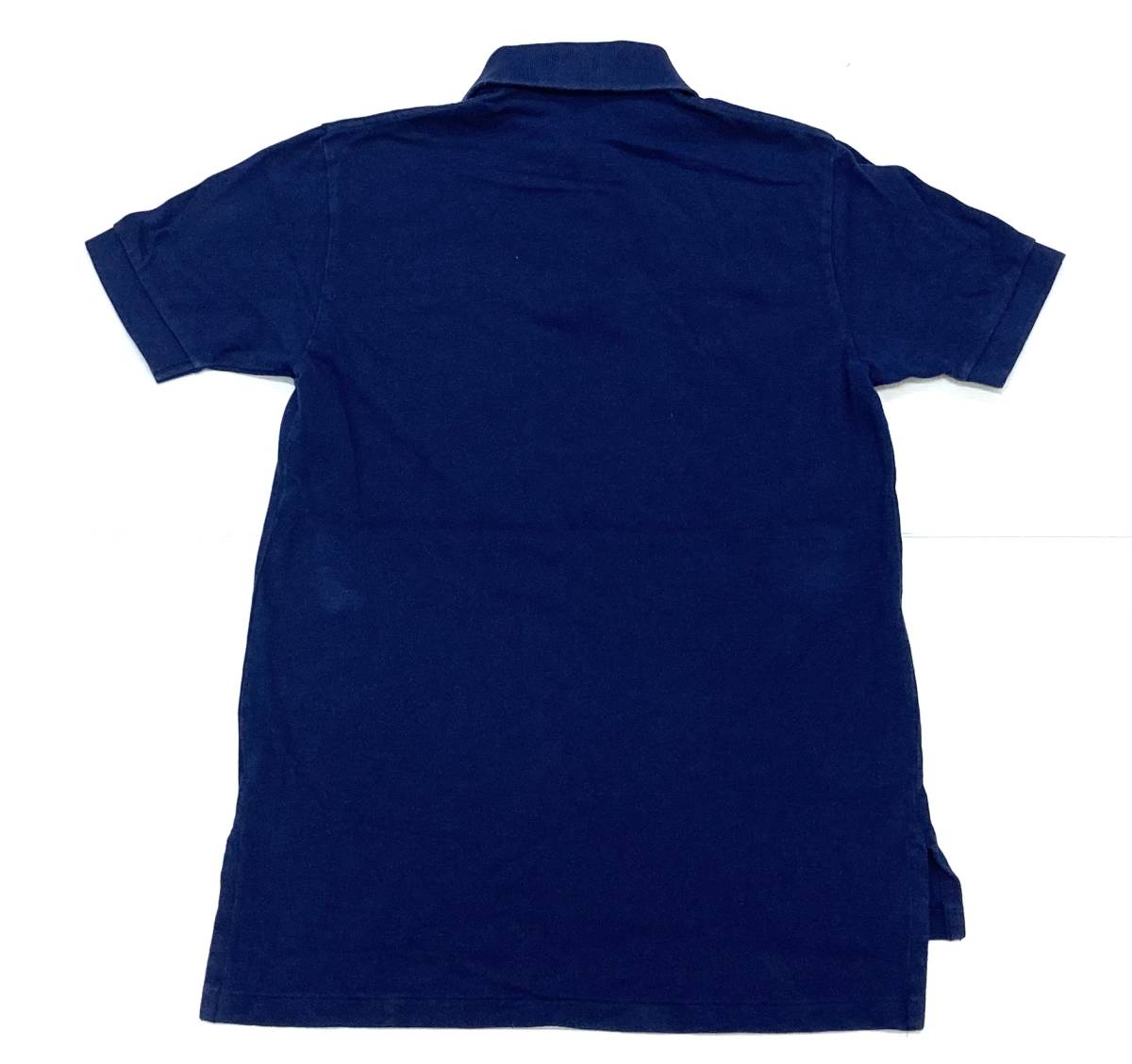  редкий оригинал 90s RL-93 Ralph Lauren рубашка-поло темно-синий M Ralph Lauren Vintage архив товар 