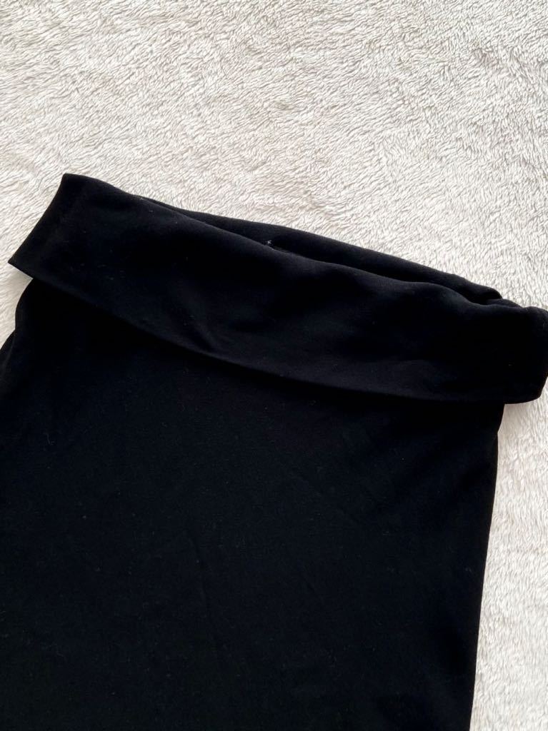 ANN DEMEULEMEESTER size36 ベルギー製ブラックスカート 黒 アンドゥムルメステール_画像2