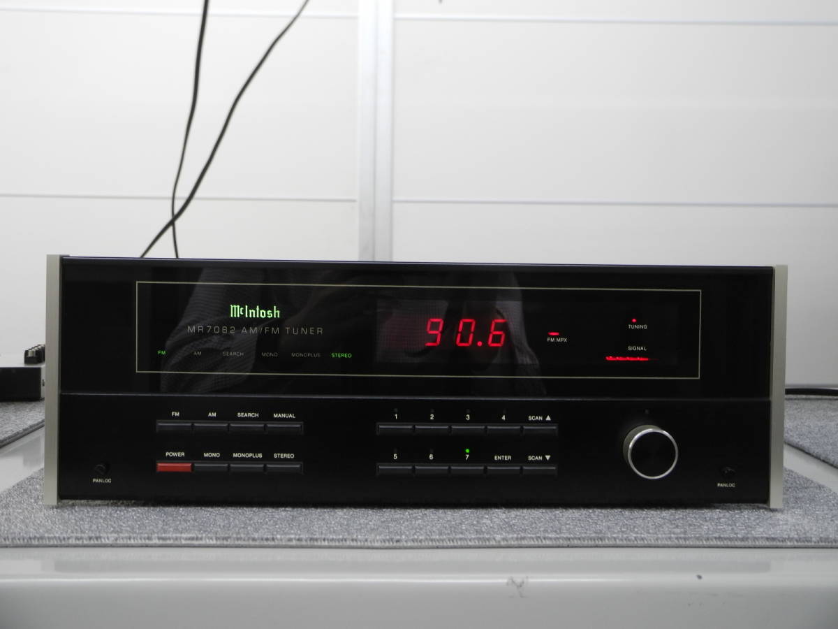 マッキントッシュ AM/FMチューナー MR7082【1年保証 メンテナンス実施品】