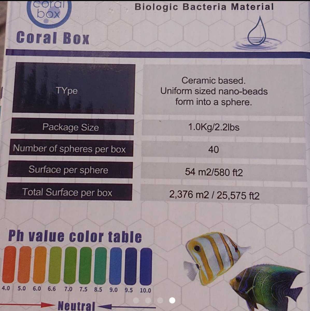 * sensational ... ability CoralBox coral box nano ceramic Vaio ball approximately 1kg go in last shape .. material 10Kg minute corresponding fresh water sea water use possible 