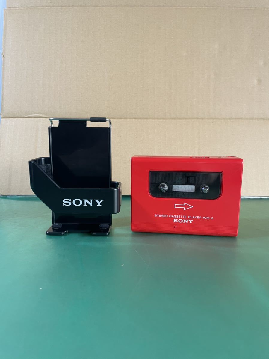 ジャンク SONY WM-2 WALKMAN ポータブルカセットプレーヤー