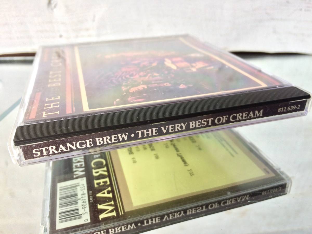 Strange Brew: The Very Best Of Cream★中古CD Cream,Polydor 811 639-2/PolyGram 811 639-2_ジャケットとケースの様子