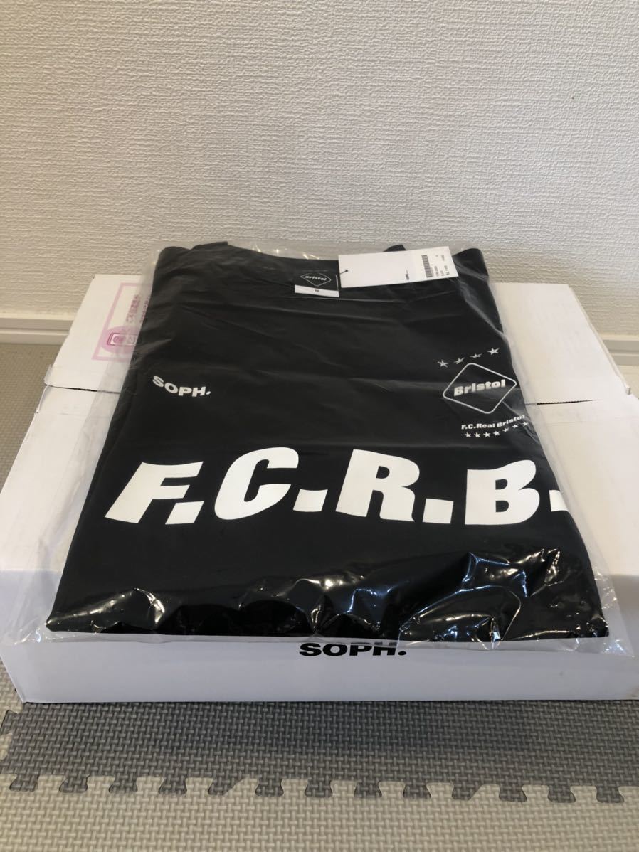 M 新品 送料無料 FCRB 22SS S/S PRE MATCH TOP BLACK ブラック SOPH