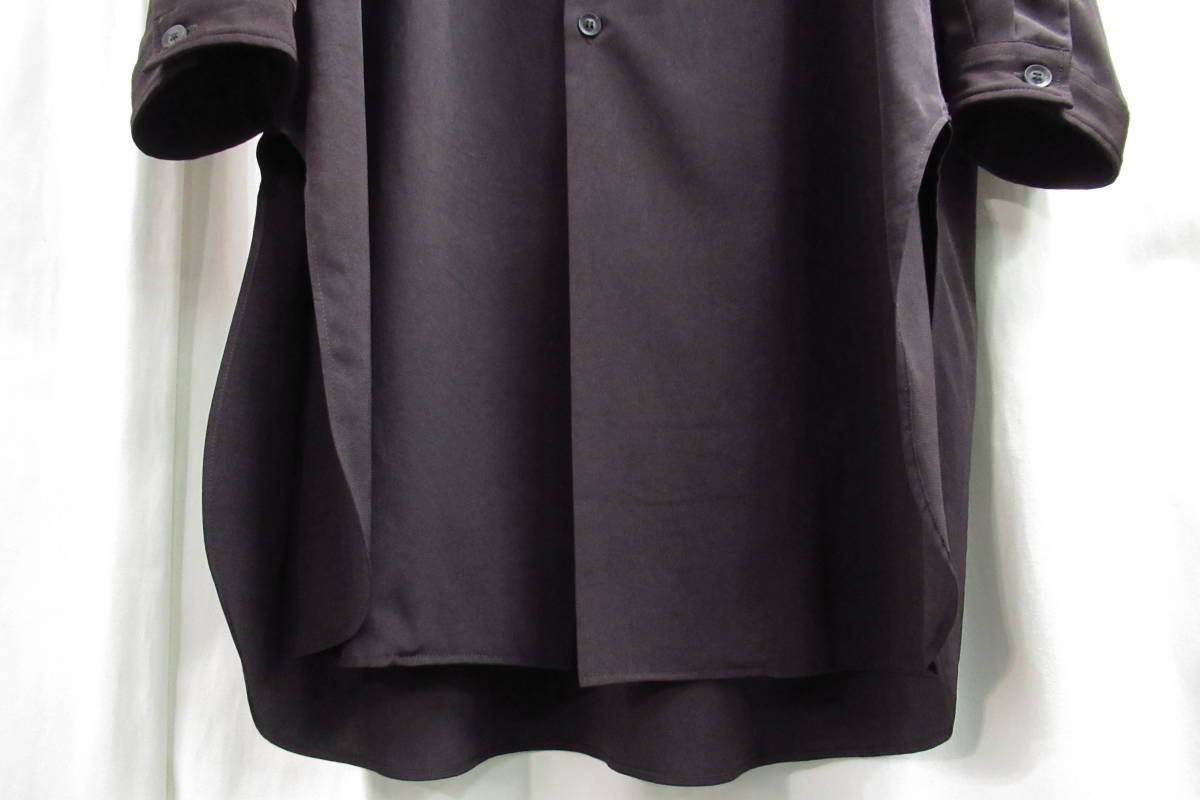 20ss yohji yamamoto pour homme 内田すずめ プリント ロングブラウス(HN-B30-511)_画像8