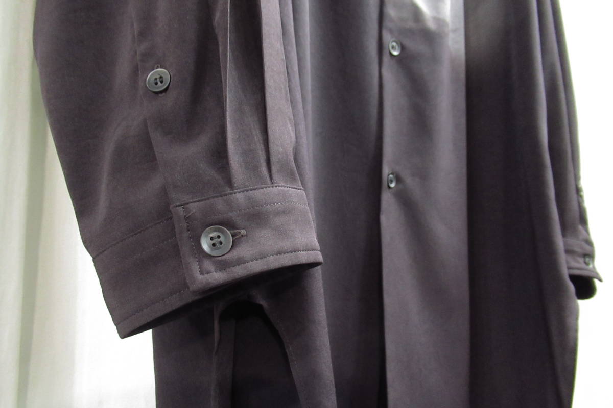 20ss yohji yamamoto pour homme 内田すずめ プリント ロングブラウス(HN-B30-511)_画像7
