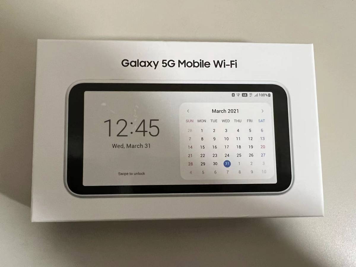 翌日発送可能】 Galaxy 5G mobile wi-fi SCR01 ホワイト fawe.org