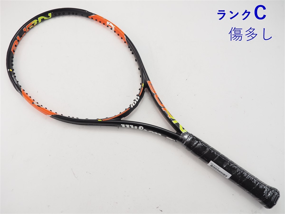 中古 テニスラケット ウィルソン バーン 100 2015年モデル (G2)WILSON BURN 100 2015_画像1
