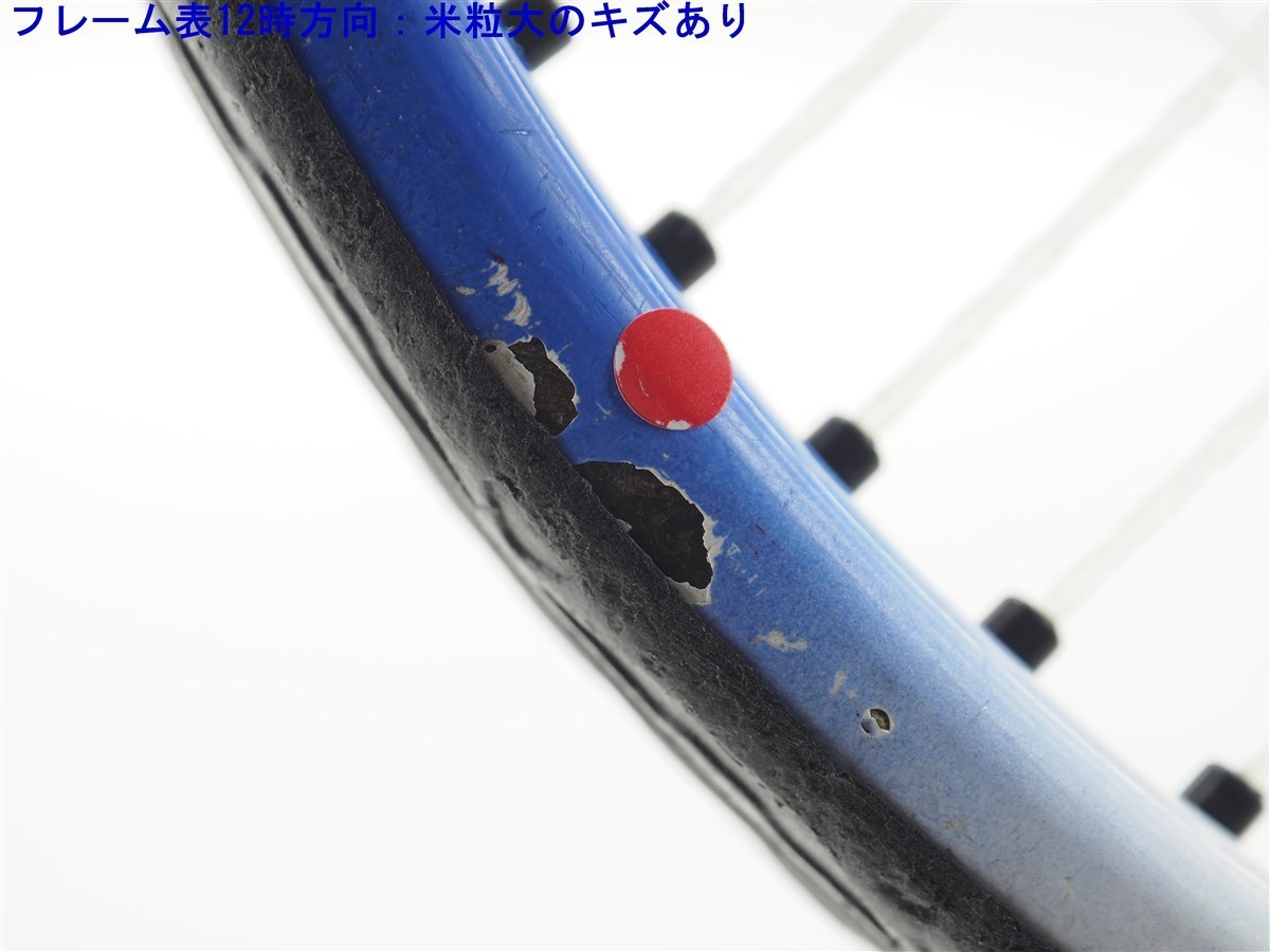 中古 テニスラケット ヤマハ エフエックス 105 TP【一部グロメット割れ有り】 (USL2)YAMAHA FX-105 TP_画像9