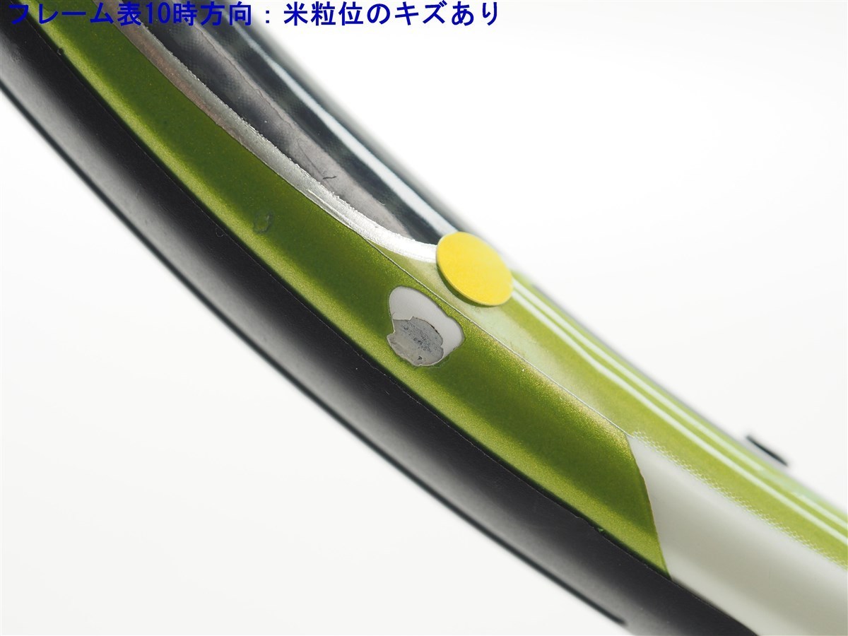中古 テニスラケット ブリヂストン デュアルコイル ツイン2.65 2010年モデル【一部グロメット割れ有り】 (G2)BRIDGESTONE DUAL COIL TWIN_画像9