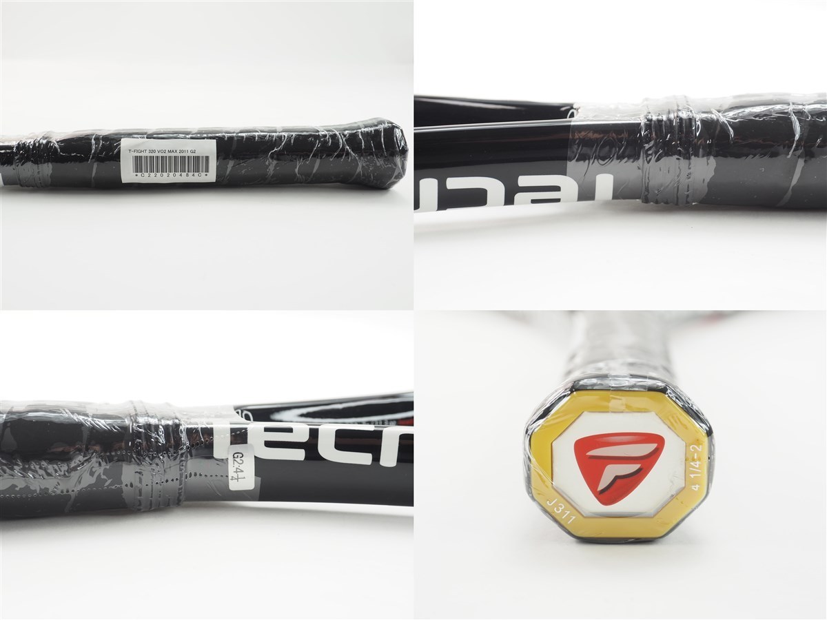 中古 テニスラケット テクニファイバー ティーファイト 320 VO2 マックス 2011年モデル (G2)Tecnifibre T-FIGHT 320 VO2 MAX 2011_画像3