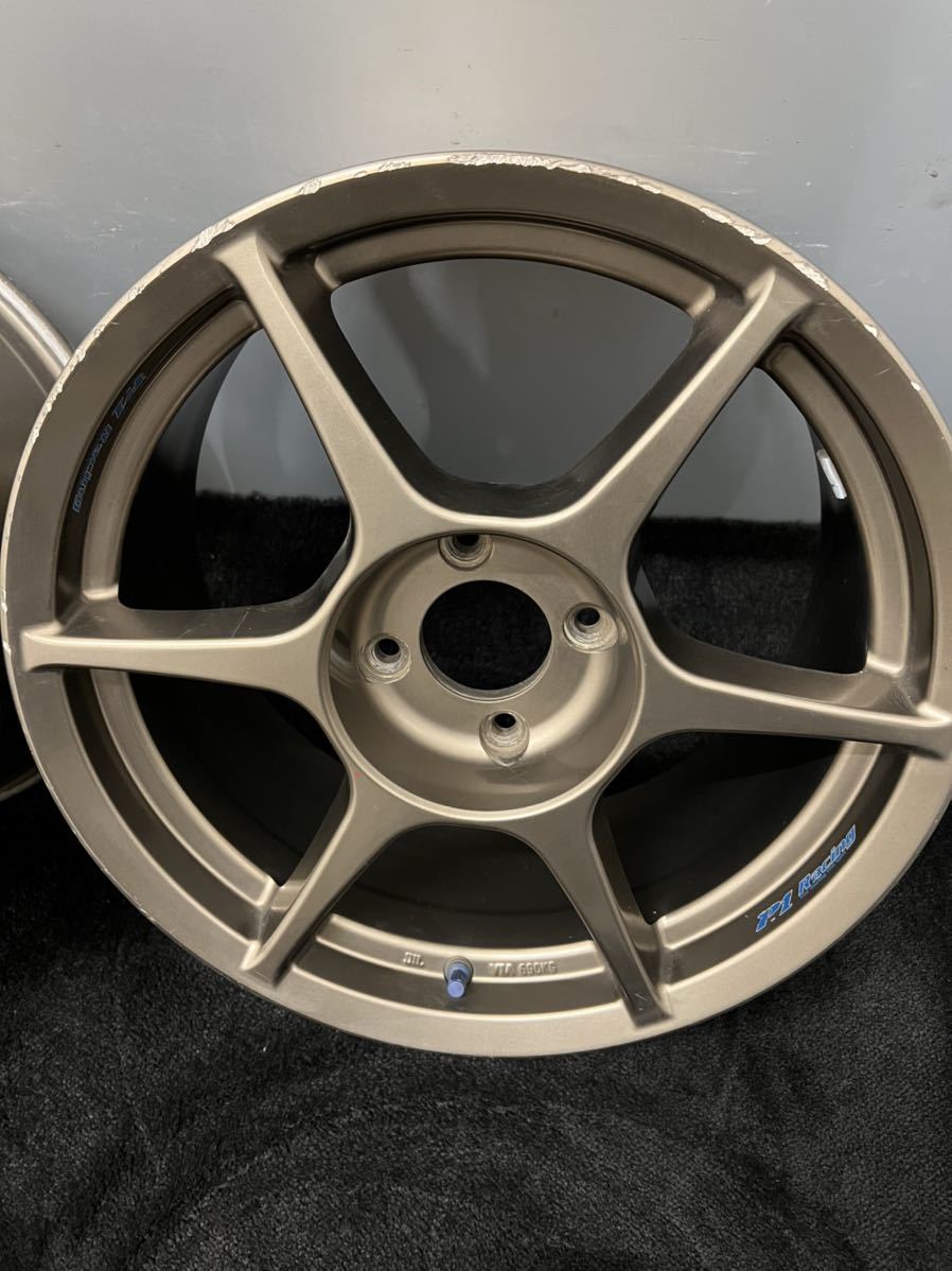 バーディークラブ P1 Racing 17インチ 8J +32 114.3 4H 4本 アルミ