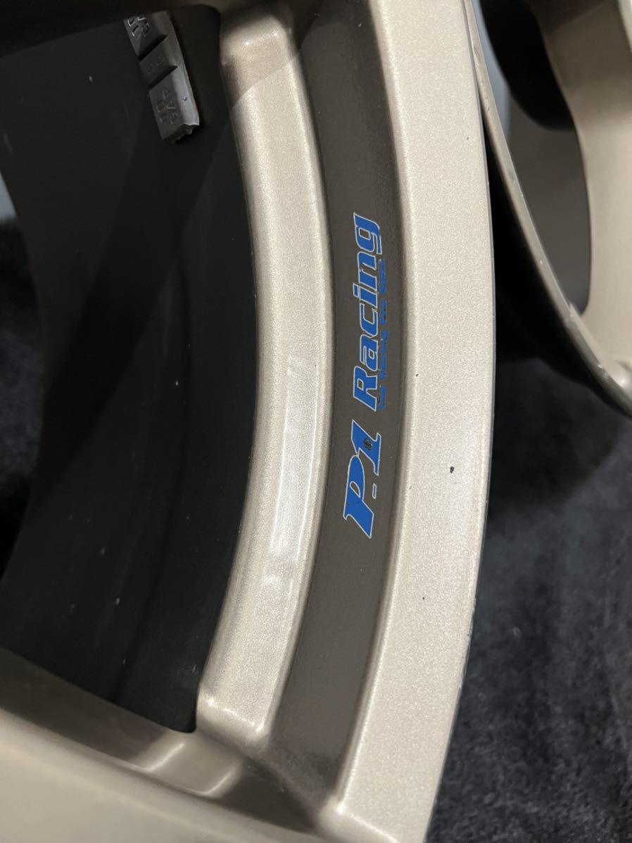 バーディークラブ P1 Racing 17インチ 8J +32 114.3 4H 4本 アルミ