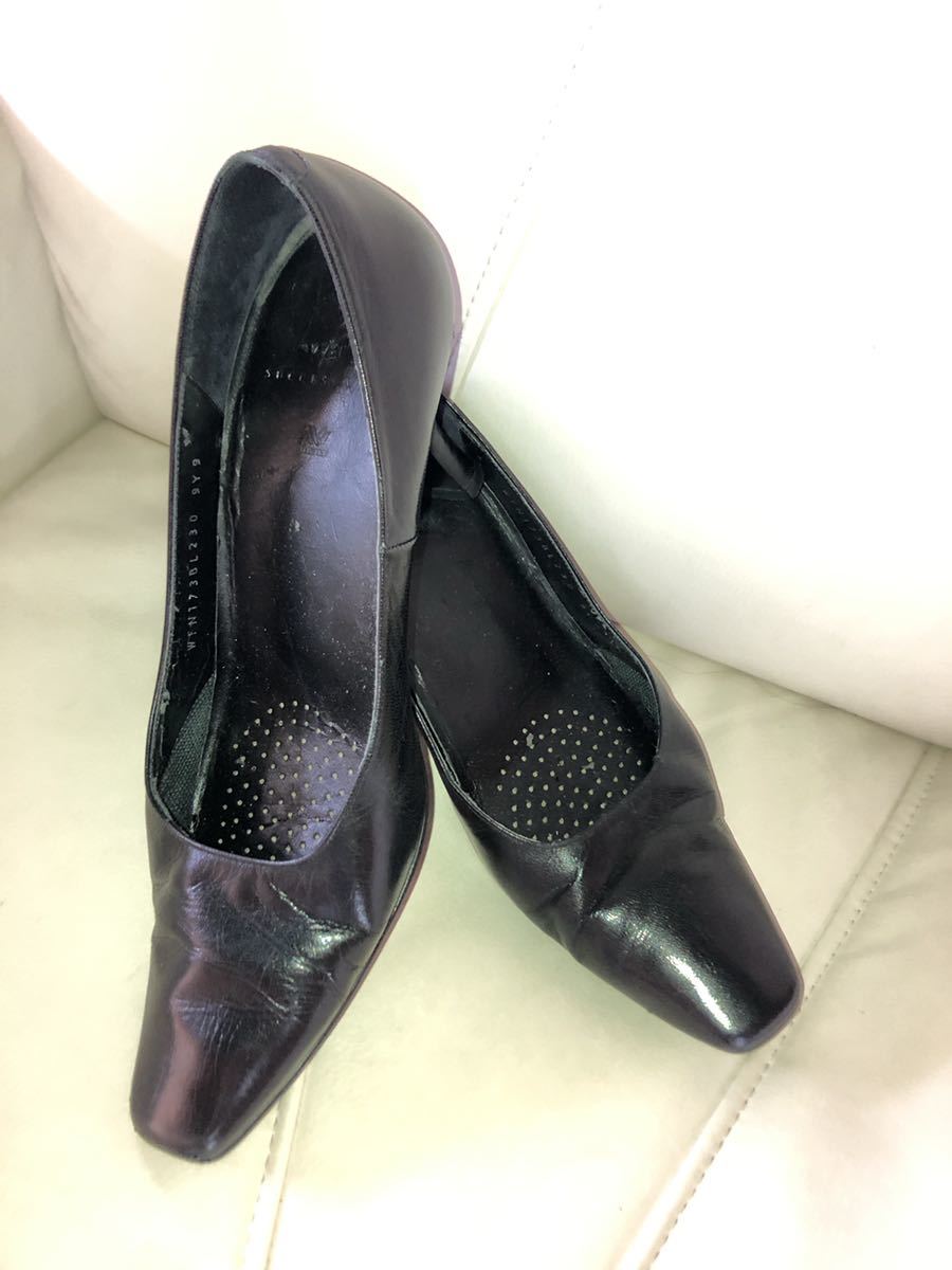 Yahoo!オークション - 中古 パンプス 本革 黒パンプス お仕事 Yahoo!オークション - 中古 パンプス 本革 黒パンプス お仕事