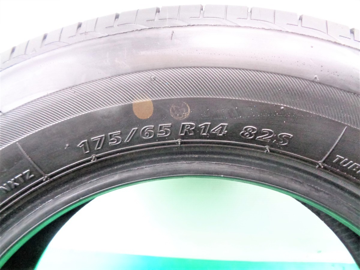 【宮城発】175/65R14 82S★8-8.5分山 ブリヂストン NEXTRY 2019年製 4本 ノーマル【送料無料】MYG-0356★アクア ヴィッツ など_画像6