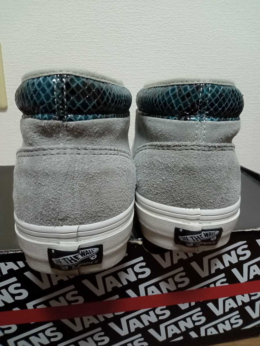 美品29 supreme vans スニーカー チャッカ 限定 シュプリーム バンズ_画像5