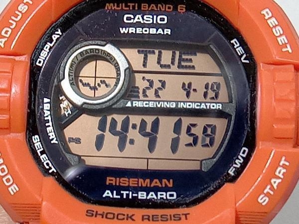 CASIO カシオ G‐SHOCK GW-9200RJ オレンジ RISEMAN ライズマン 電波