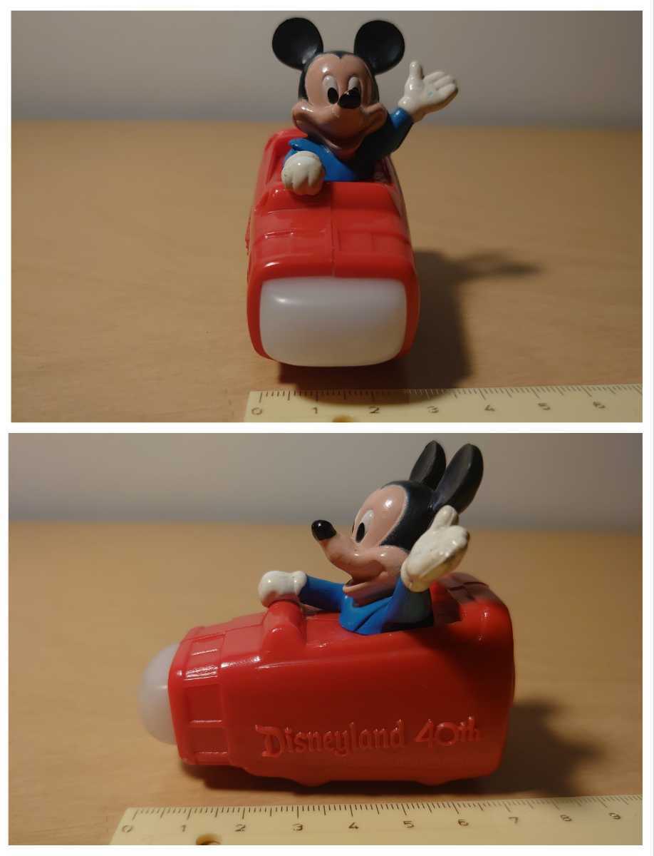  California Disney Land 40 anniversary [ Mickey Mouse minicar ]1995 year rice McDonald's happy mi-ru Vintage America miscellaneous goods 