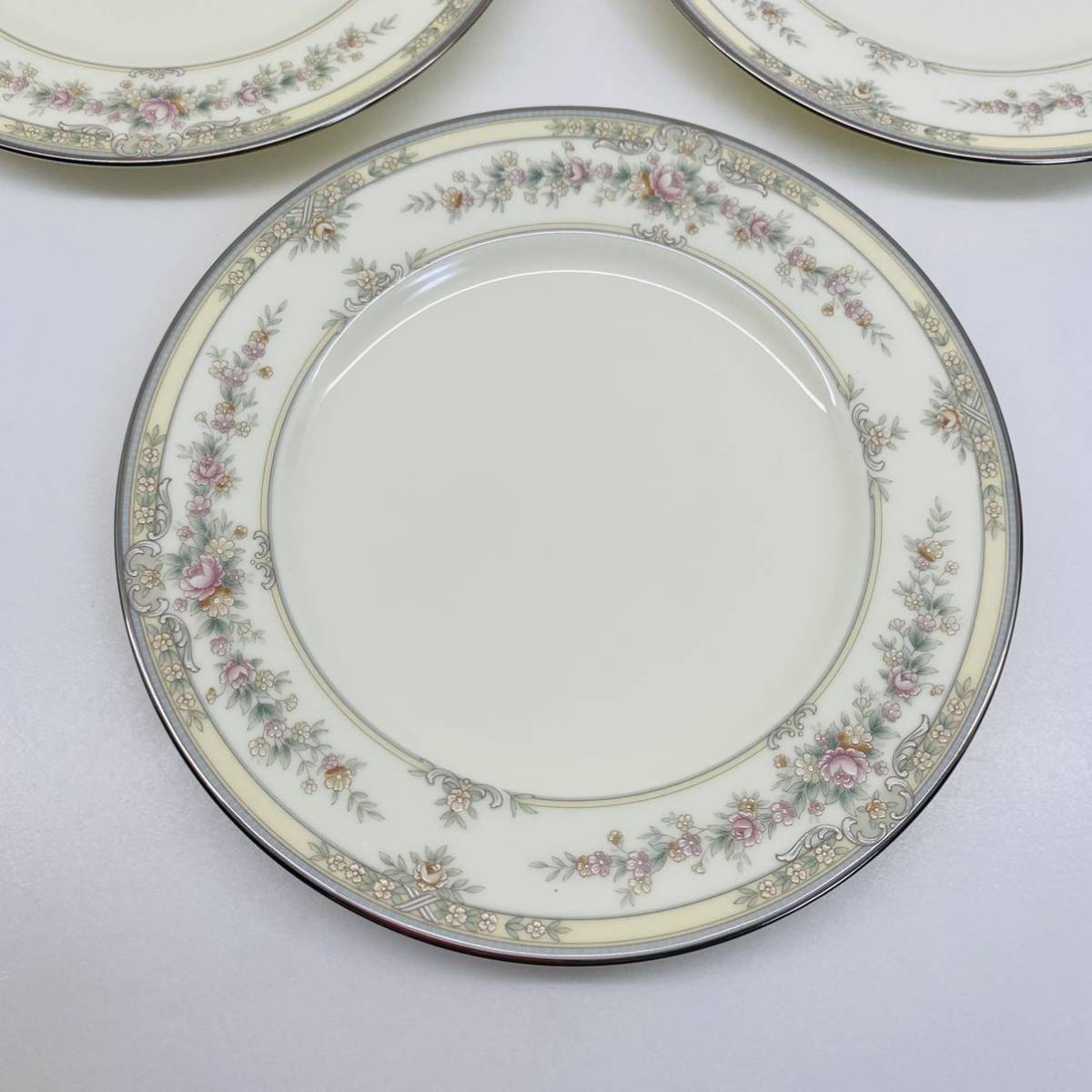 Noritake Shenandoah 9729 bread & butter plate: 6 1/2 diameter ノリタケ シェナンドー パン&バタープレート 6枚Set ☆USED 美品 希少☆_画像4