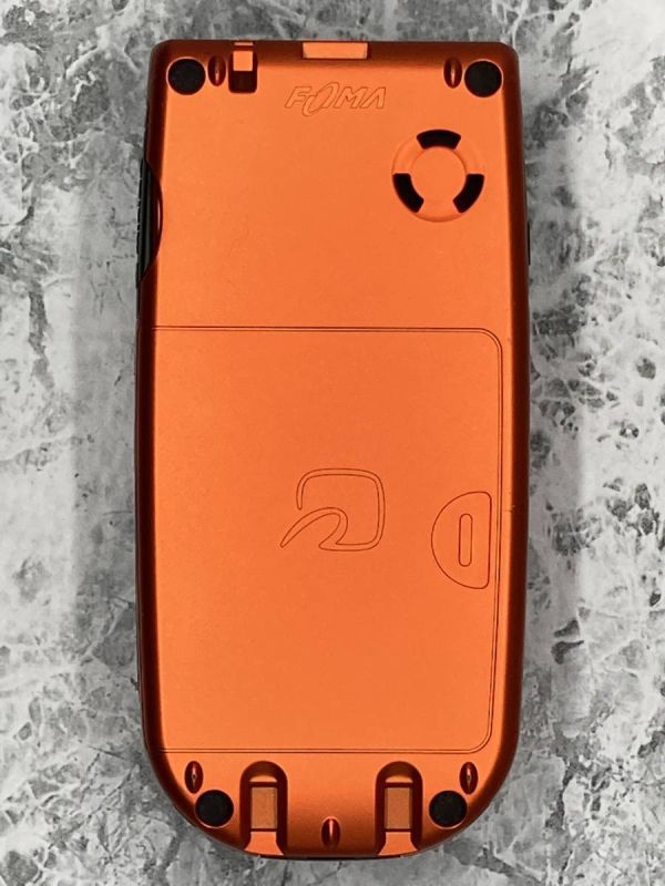 《美品モック》docomo FOMA F900iC Orange by Fujittsu 《希少模型》_画像8