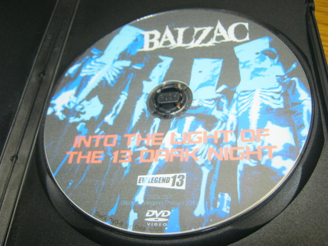 BALZAC バルザック / THE 3rd Season of Atom Age Vampire Number-11 INTO THE LIGHT OF THE 13 DARK NIGHT DVD-R ZODIAC_画像2