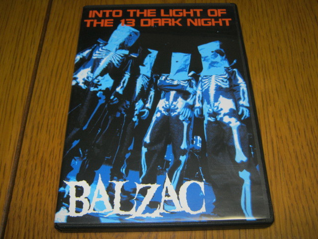 BALZAC バルザック / THE 3rd Season of Atom Age Vampire Number-11 INTO THE LIGHT OF THE 13 DARK NIGHT DVD-R ZODIAC_画像1