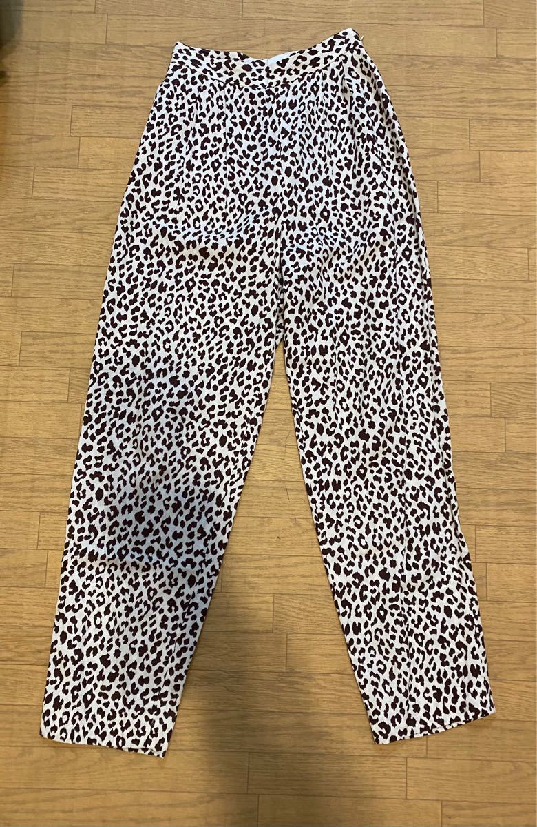 6 ROKU LEOPARD PRINT PANTS ロク レオパードパンツ-