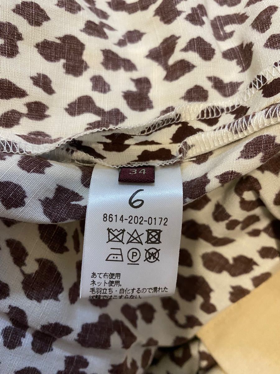 LEOPARD PRINT PANTS 6(ROKU) ロク レオパード ヒョウ柄 パンツ