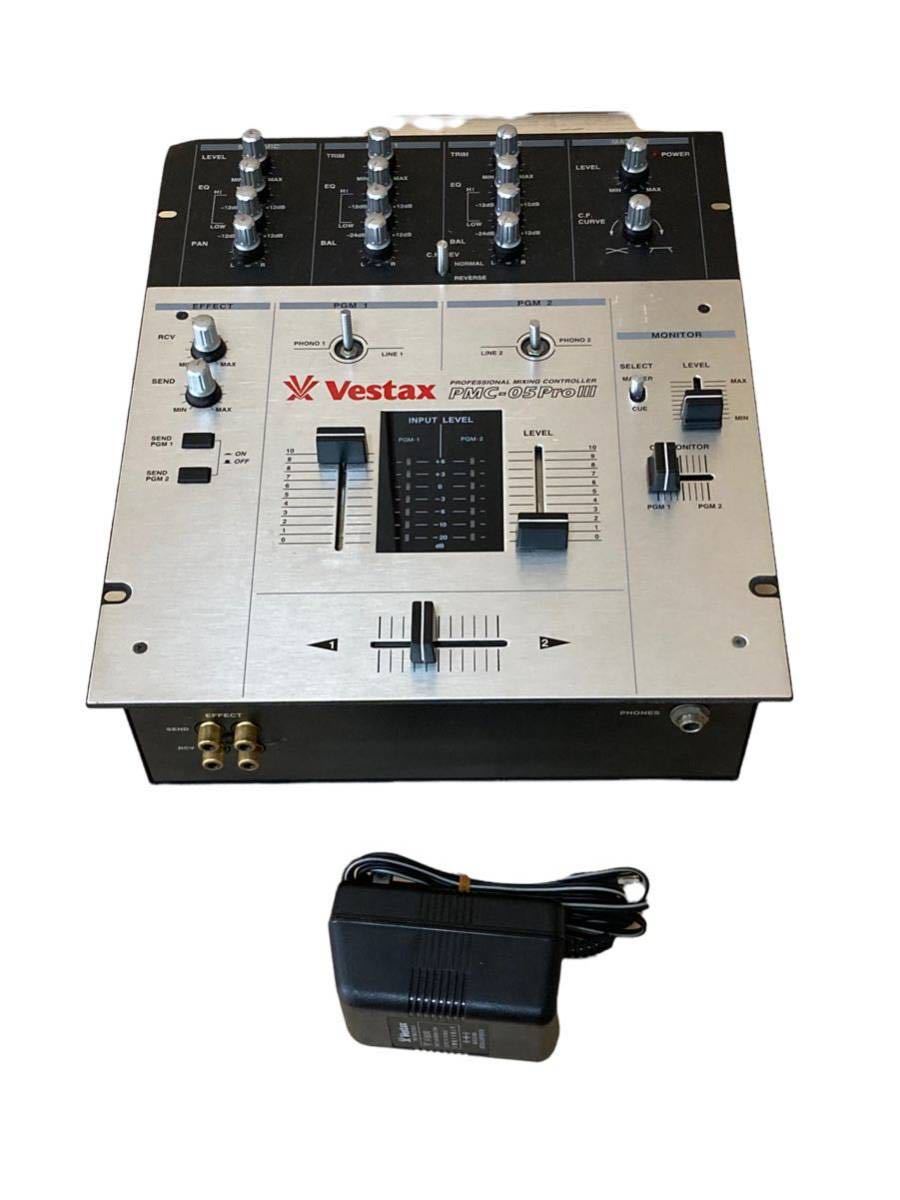 Vestax DJミキサー PMC-05ProⅢ PMC-05PRO3 ベスタクス - 楽器、器材