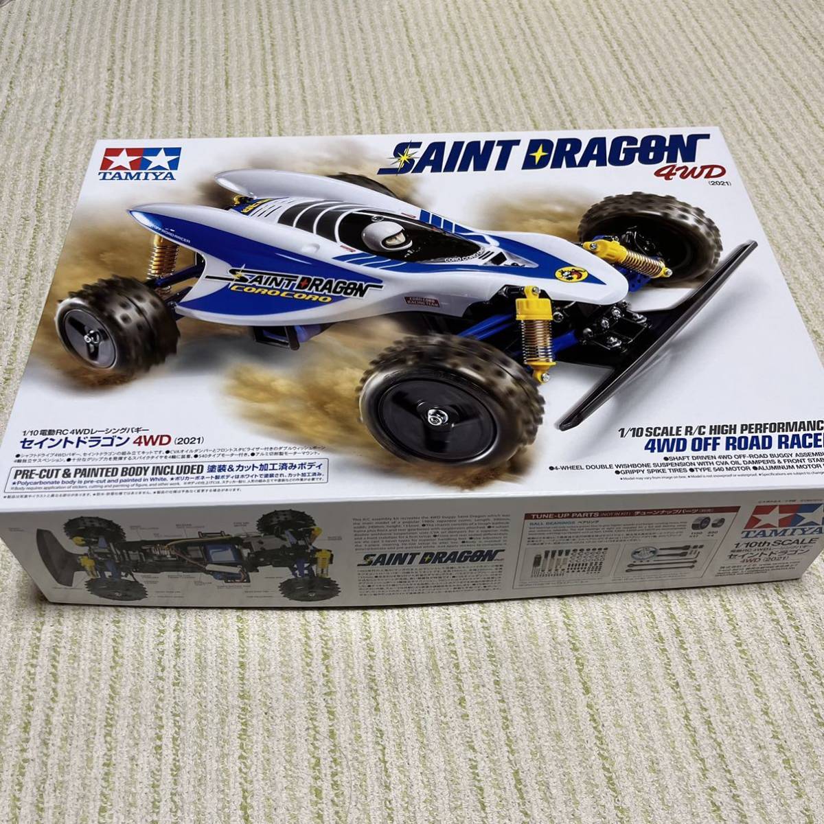 タミヤ 1/10電動RC 4WDレーシングバギー セイントドラゴン 4WD 2021 未
